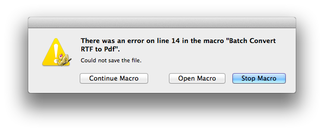 error on line 14