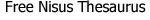 Nisus Thesaurus