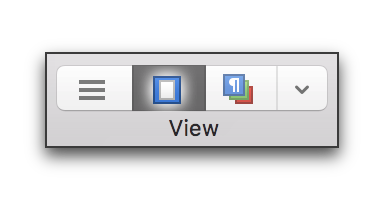 The Page View button on the Toolbar selected.png