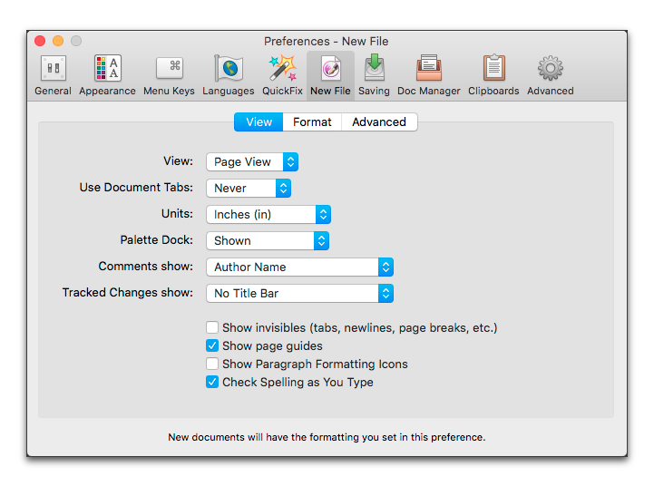 The View portion of the New File preferences pane.png