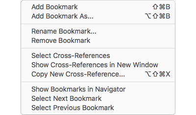 Bookmarks