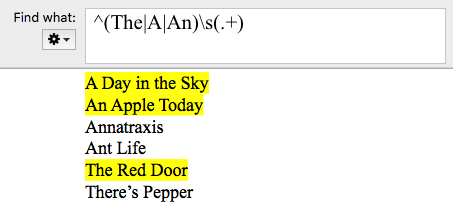 Regular Expressions (Regex)