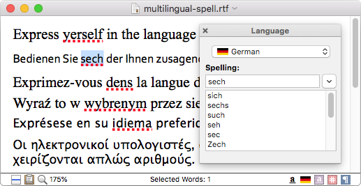 Automatic Spellchecking