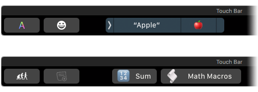 MacBook Touch Bar
