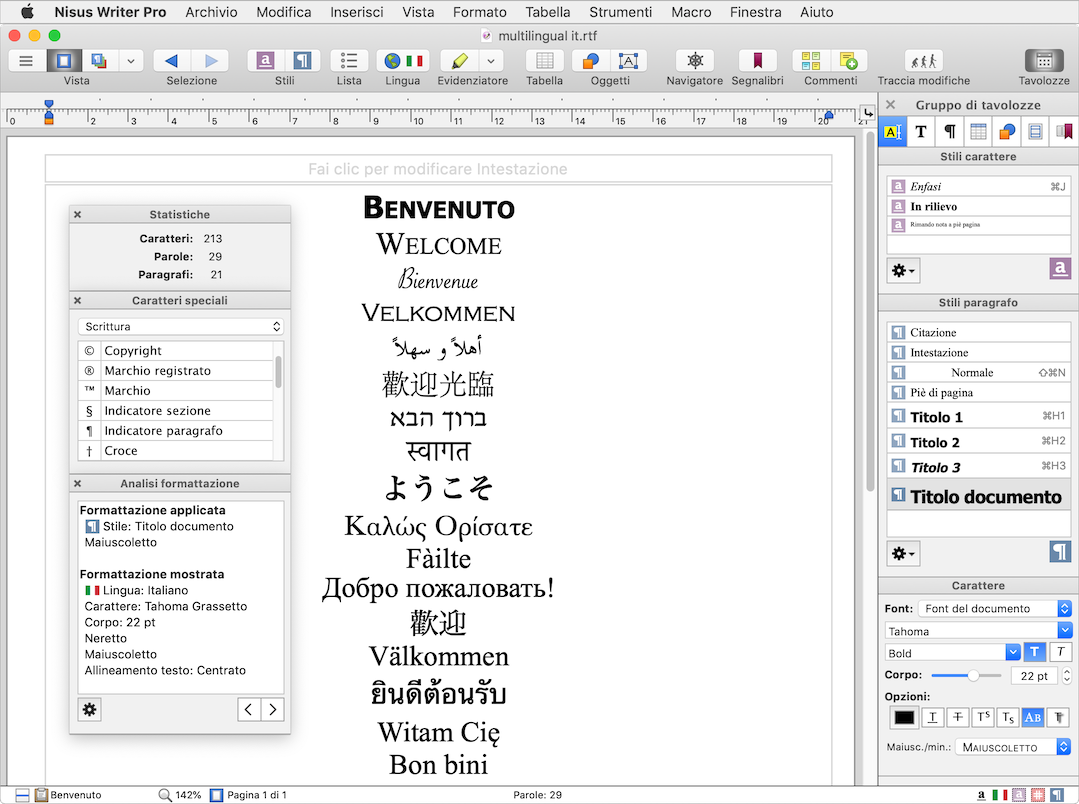 Nisus Writer Pro